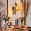 Chehalis Muurlamp - Glas Amber, Duidelijk, Rookkleurig, 3-lichts