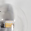 Chehalis Muurlamp - Glas Amber, Duidelijk, Rookkleurig, 3-lichts