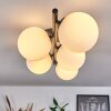 Chehalis Plafondlamp - Glas Wit, 5-lichts