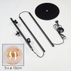 Remaisnil Staande lamp - Glas Amber, 3-lichts