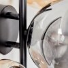Chehalis Muurlamp - Glas Amber, Rookkleurig, 3-lichts