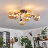 Chehalis Plafondlamp - Glas Amber, 6-lichts