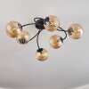 Chehalis Plafondlamp - Glas Amber, 6-lichts