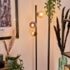 Remaisnil Staande lamp - Glas Amber, Rookkleurig, 3-lichts