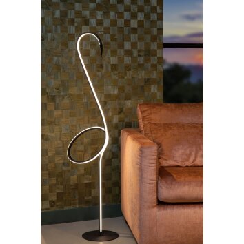 Lucide FLAMINGO Staande lamp LED, 1-licht, Afstandsbediening, Kleurwisselaar