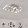 Buren Plafondlamp LED Nikkel mat, 1-licht
