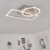 Buren Plafondlamp LED Nikkel mat, 1-licht