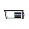 Leuchten-Direkt MUSIKA Plafondlamp LED Zwart, 1-licht, Afstandsbediening, Kleurwisselaar