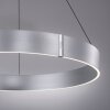 Paul-Neuhaus PURE E-CLIPSE Hanglamp LED Zilver, 2-lichts, Afstandsbediening