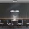 Paul-Neuhaus PURE E-CLIPSE Hanglamp LED Zilver, 2-lichts, Afstandsbediening
