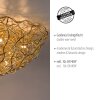 Paul-Neuhaus SAREA Plafondlamp Goud, 10-lichts