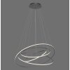 Paul-Neuhaus TESSARA Hanglamp LED Antraciet, 1-licht, Afstandsbediening