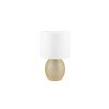 Trio VELA Tafellamp Bruin, Goud, 1-licht