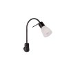 Trio LEVISTO Plafondlamp LED Zwart, 1-licht