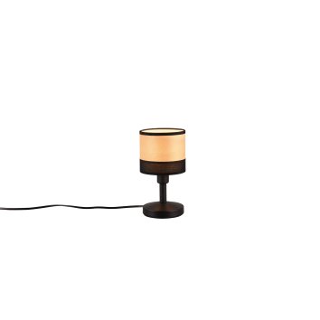 Reality BOLZANO Tafellamp Zwart, 1-licht