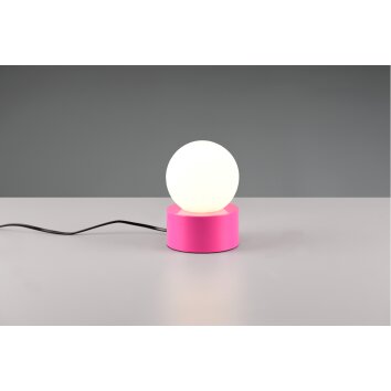 Reality COUNTESS Tafellamp Roze, 1-licht