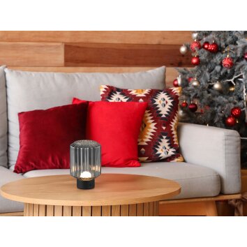 Reality LORD Tafellamp LED Zwart, 1-licht