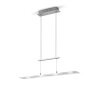 Reality MILOS Hanglamp LED Nikkel mat, 4-lichts