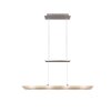 Reality MILOS Hanglamp LED Nikkel mat, 4-lichts