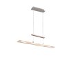 Reality MILOS Hanglamp LED Nikkel mat, 4-lichts