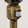 Loria Padverlichting Bruin, Goud, Zwart, 1-licht, Bewegingsmelder