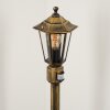 Loria Padverlichting Bruin, Goud, Zwart, 1-licht, Bewegingsmelder