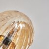 Chehalis Plafondlamp - Glas 15 cm Goud, Zwart, 6-lichts