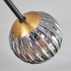 Chehalis Plafondlamp - Glas 10 cm Goud, Zwart, 8-lichts