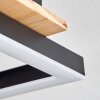 Taboneira Plafondlamp LED Natuurlijke kleuren, Zwart, 3-lichts