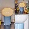 Godrie Tafellamp Blauw, 1-licht