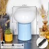 Godrie Tafellamp Blauw, 1-licht