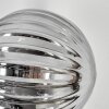 Chehalis Muurlamp - Glas 10, 12 cm Rookkleurig, 3-lichts