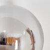 Chehalis Muurlamp - Glas 10, 12 cm Amber, Rookkleurig, 3-lichts