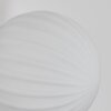 Chehalis Muurlamp - Glas 10 cm Wit, 1-licht