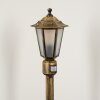 Loria Padverlichting Bruin, Goud, Zwart, 1-licht, Bewegingsmelder