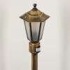 Loria Padverlichting Bruin, Goud, Zwart, 1-licht, Bewegingsmelder