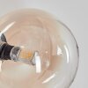 Chehalis Muurlamp - Glas 12 cm Amber, Duidelijk, 1-licht