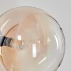 Chehalis Muurlamp - Glas 15 cm Amber, Duidelijk, 1-licht