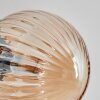 Chehalis Muurlamp - Glas 12 cm Amber, 1-licht