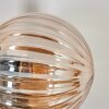Chehalis Muurlamp - Glas 10 cm Amber, 3-lichts