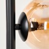 Remaisnil Staande lamp - Glas 12 cm Amber, Duidelijk, Rookkleurig, 3-lichts