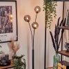 Bernado Staande lamp - Glas 12 cm Rookkleurig, 3-lichts