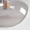 Chehalis Plafondlamp - Glas 10 cm, 12 cm, 15 cm Rookkleurig, 10-lichts
