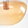 Chehalis Plafondlamp - Glas 10 cm, 12 cm, 15 cm Amber, 10-lichts