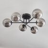Chehalis Plafondlamp - Glas 12 cm Rookkleurig, 6-lichts
