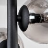 Chehalis Plafondlamp - Glas 10 cm Rookkleurig, 8-lichts
