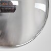 Chehalis Plafondlamp - Glas 12 cm Duidelijk, Rookkleurig, 8-lichts