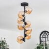 Chehalis Plafondlamp - Glas 12 cm Amber, 8-lichts