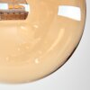 Chehalis Plafondlamp - Glas 12 cm Amber, 8-lichts