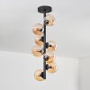 Chehalis Plafondlamp - Glas 10 cm Amber, 8-lichts